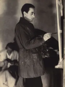Italian Painter Biography Prints: The Painter Primo Conti
