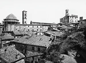 Volterra Italy Prints: Panoramic view of Volterra