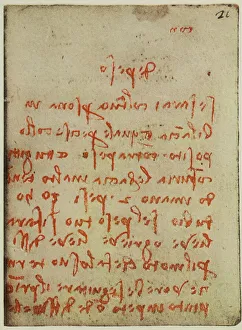 Renaissance Baroque Styles Periods Prints: Physics observations, writings from the Codex Forster II