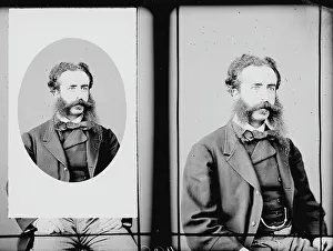 Portrait Of A Man With Beard Prints: Portrait of Mr. De Amicis, multiple image