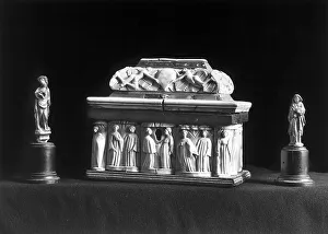 Late Gothic Period Art Prints: Rectangular casket, by the Embriachi workshop