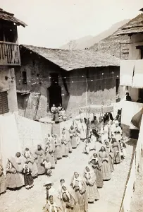 Religious Architecture In Europe Prints: Religious procession
