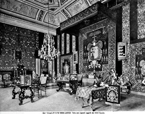 Images Dated 18th April 2012: A room at the Exhibition of Antique Art and Industry that took place in Lucca in 1893