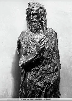 Images Dated 8th July 2009: Saint John the Baptist, bronze, Donato di Niccol di Betto Bardi known as Donatello (1386-1466)