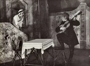 Scene of a play