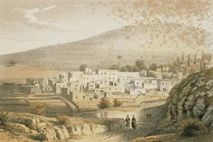 St. John. Etching by Schacher