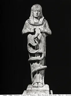 Greco Roman Mythology Prints: Statue of Atargatis from the Sciarra Collection