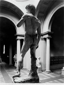 Michelangelo David Statue Prints: The Statue of David by Michelangelo