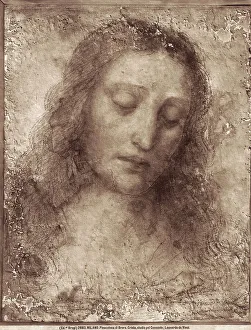 Prints of Study for Leonardo da Vinci's Last Supper mural in Santa Maria delle Grazie in Milan, Italy Milan Prints: Study for The Last Supper