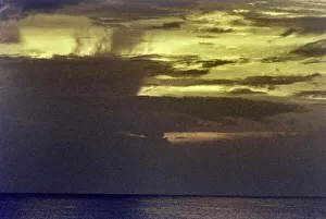 Tuscany Sunset Prints: Sunset over the sea