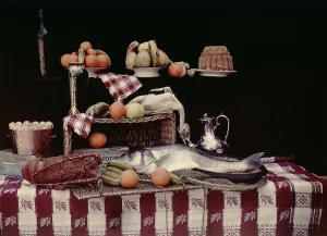 Table full of food