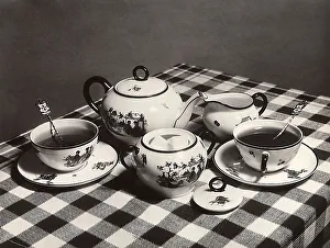 Framed Print : Tea service Framed Print : Tea service
