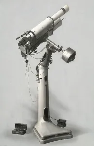 Framed Print : Telescope United States. Date of Photograph:1950 ca Framed Print : Telescope United States. Date of Photograph:1950 ca