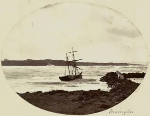 Tempestuous sea