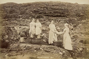 Images Dated 10th March 2017: 'The washing day' in the Scottish Isle of Skye