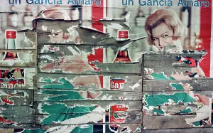 Torn posters