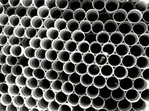 Tubes piled
