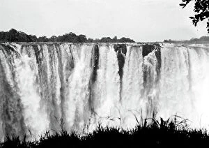 Mosi-oa-Tunya / Victoria Falls Collection: Victoria Falls in Zambia: the main waterfall