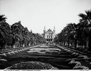 Images Dated 17th December 2014: Front view of the Casino of Montecarlo seen from the garden's side
