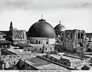 Images Dated 17th December 2014: View of the Church of the Holy Sepulchre in Jerusalem