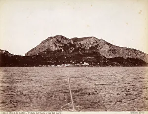 Rocky Coastline Images Prints: View of the Isle of Capri