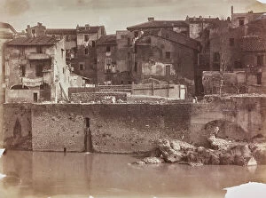 Images Dated 28th July 2016: View of Judea Ripa (Ripa Judea), today Lungotevere Pierleoni after Four Heads bridge