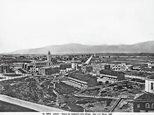 Christian Bell Tower Prints: View of Latina