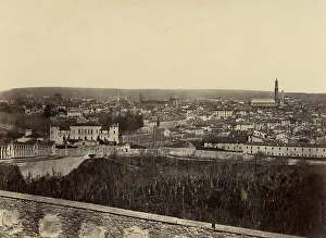 Italian Bell Tower Prints: A View from Monte Berico