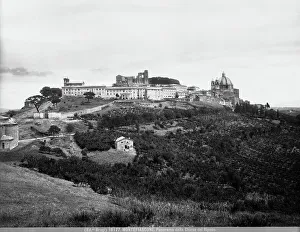 Italian Bell Tower Prints: View of Montefiascone