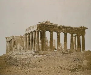 Back view of Parthenon
