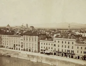 Christian Religious Structure Prints: View of Pisa