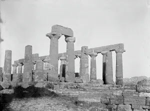 Classical Greek Architecture Prints: View of the Temple of Juno, Agrigento