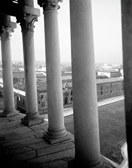 Middle Ages Europe Prints: View from the Tower of Pisa