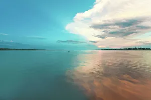 Brazil Print - Cloud Over Amazon River