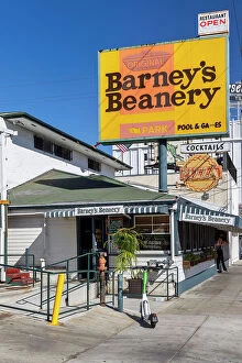 Creative Collection: California, West Hollywood along Sunset Boulevard, Barney's Beanery