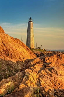 Images Dated 22nd August 2019: Connecticut, New Haven, Five Mile Point Lighthouse