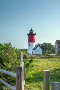 Massachusetts Nauset Beach Lighthouse Print