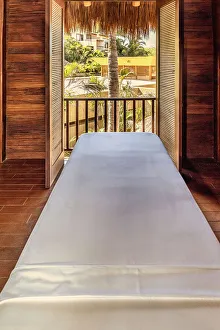 Massage Bed Print