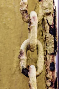 Framed Print : Rusted Chain Print Framed Print : Rusted Chain Print