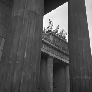 Berlin Brandenburg Gate Print, 1930s