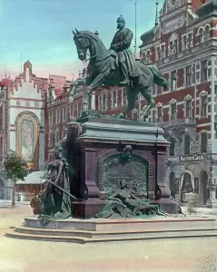 Kaiser Wilhelm I Statue Prints: Danzig