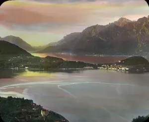 Lake Como View Prints: Der Comer See
