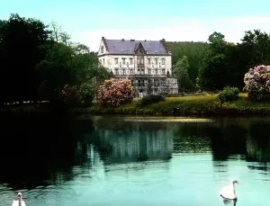 Thuringen Print: Reinhardsbrunn Castle Image