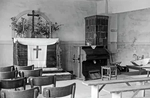 Print of Lebus an der Oder Altar with Organ