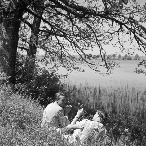 Beuron Print: A 1930s View of the Upper Danube Region