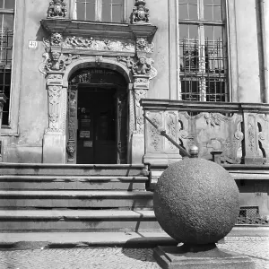 Danzig Print: Entrance Gate to Artushof Courtyard