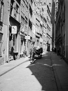 Danzig Old Town Print, 1930s
