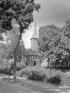 Danzig Kirche und Blick auf Danzig Mehlsack Print