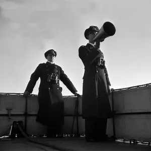 Kutterpullen Print, Officers on Ship