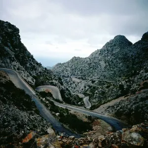 Mallorca Passstraße Print (1985)